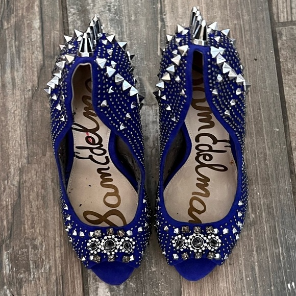 Sam Edelman Lizette heeled open toe shoes size 7 - Picture 3 of 10